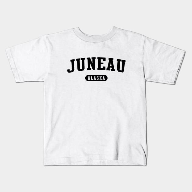 Juneau, AK Kids T-Shirt by Novel_Designs